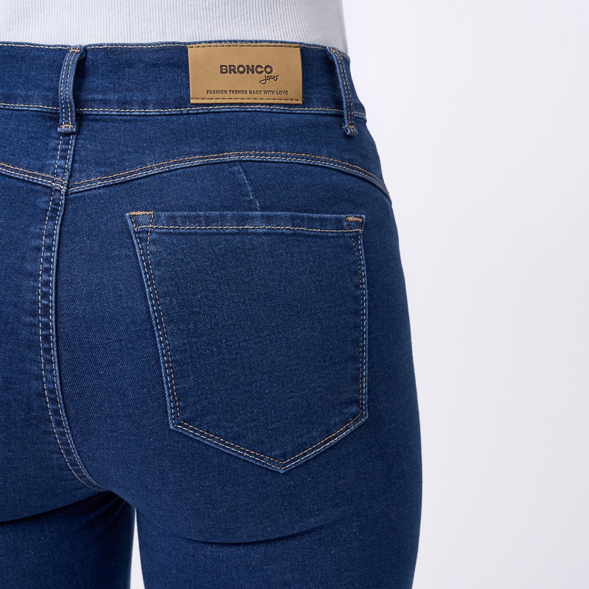 BRONCO - JEAN TANIA-I DENIM STRECH - MINERAL