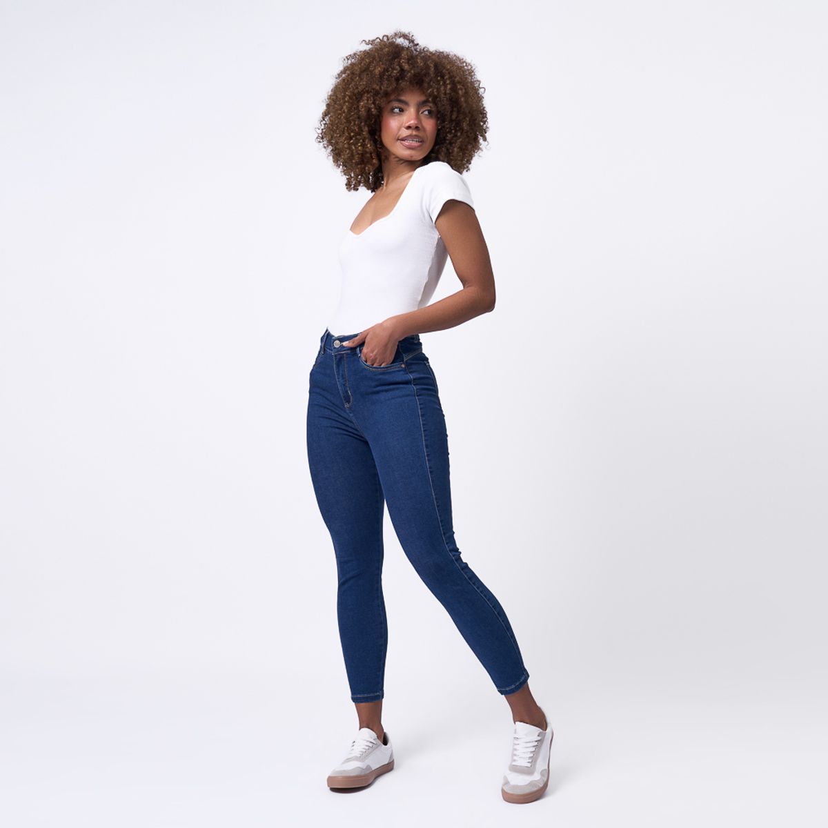 BRONCO - JEAN TANIA-I DENIM STRECH - MINERAL