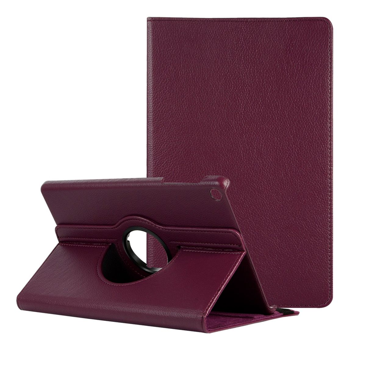 GENERICO - Funda para iPad Pro 4ta Gen 11 Flipcover Giratoria Morada