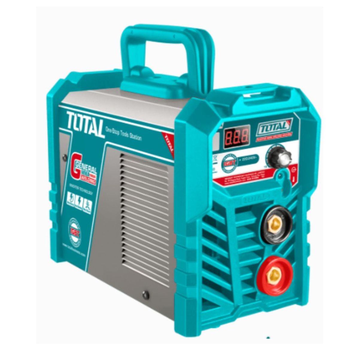 TOTAL TOOLS - Maquina Soldadora Inverter MMA 15 - 180A LCD - TW218059