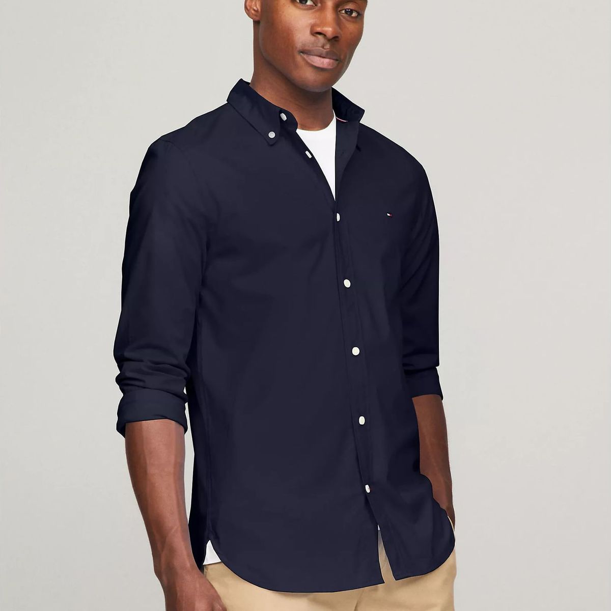 TOMMY HILFIGER - CAMISA M CORE FLEX POPLIN SF SHIRT