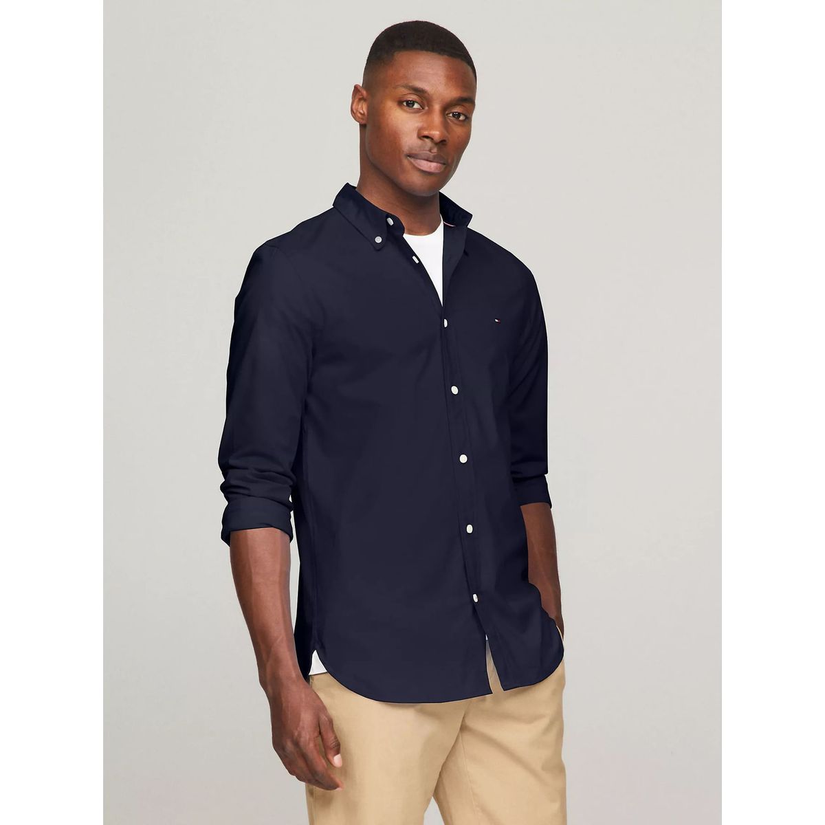 TOMMY HILFIGER - CAMISA M CORE FLEX POPLIN SF SHIRT