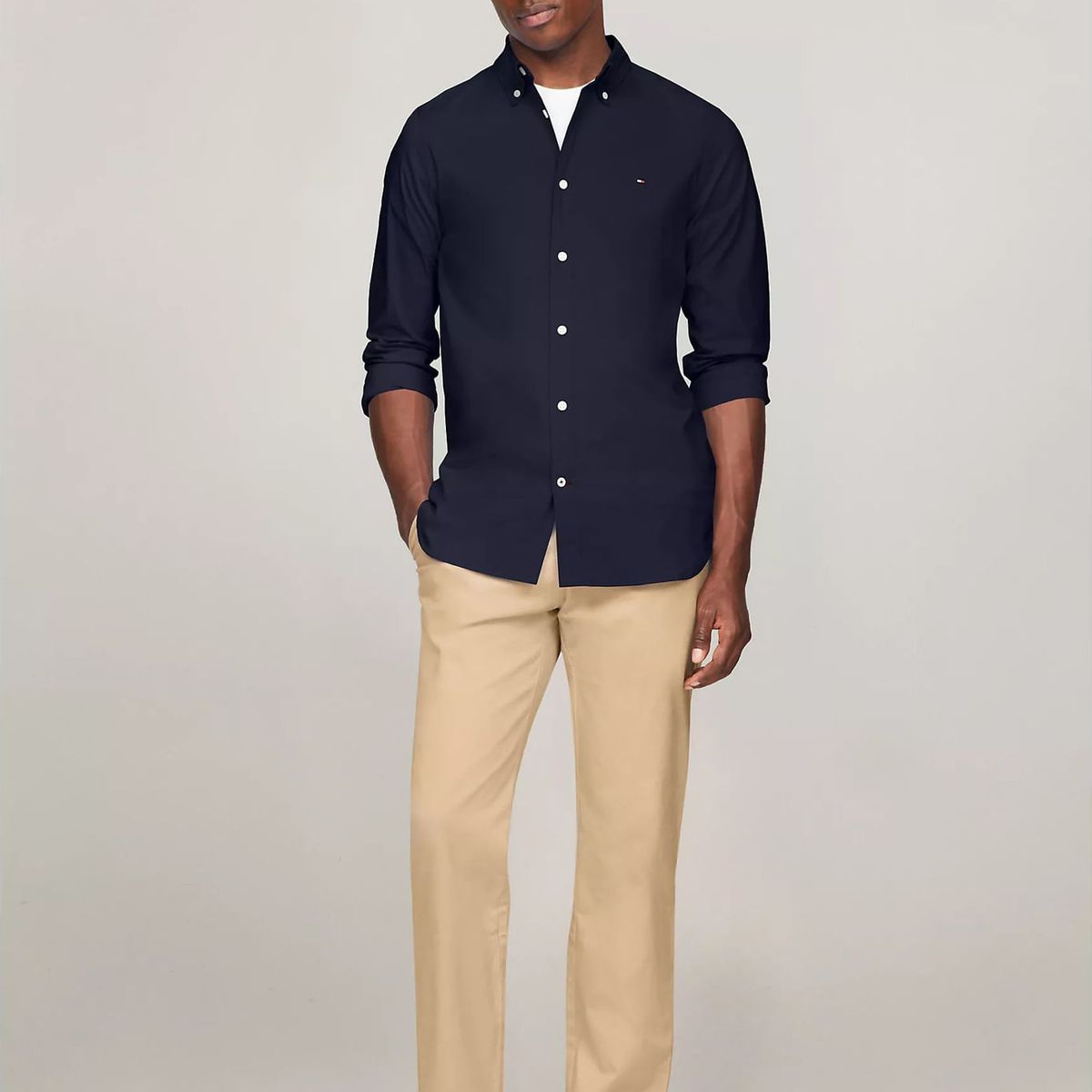 TOMMY HILFIGER - CAMISA M CORE FLEX POPLIN SF SHIRT