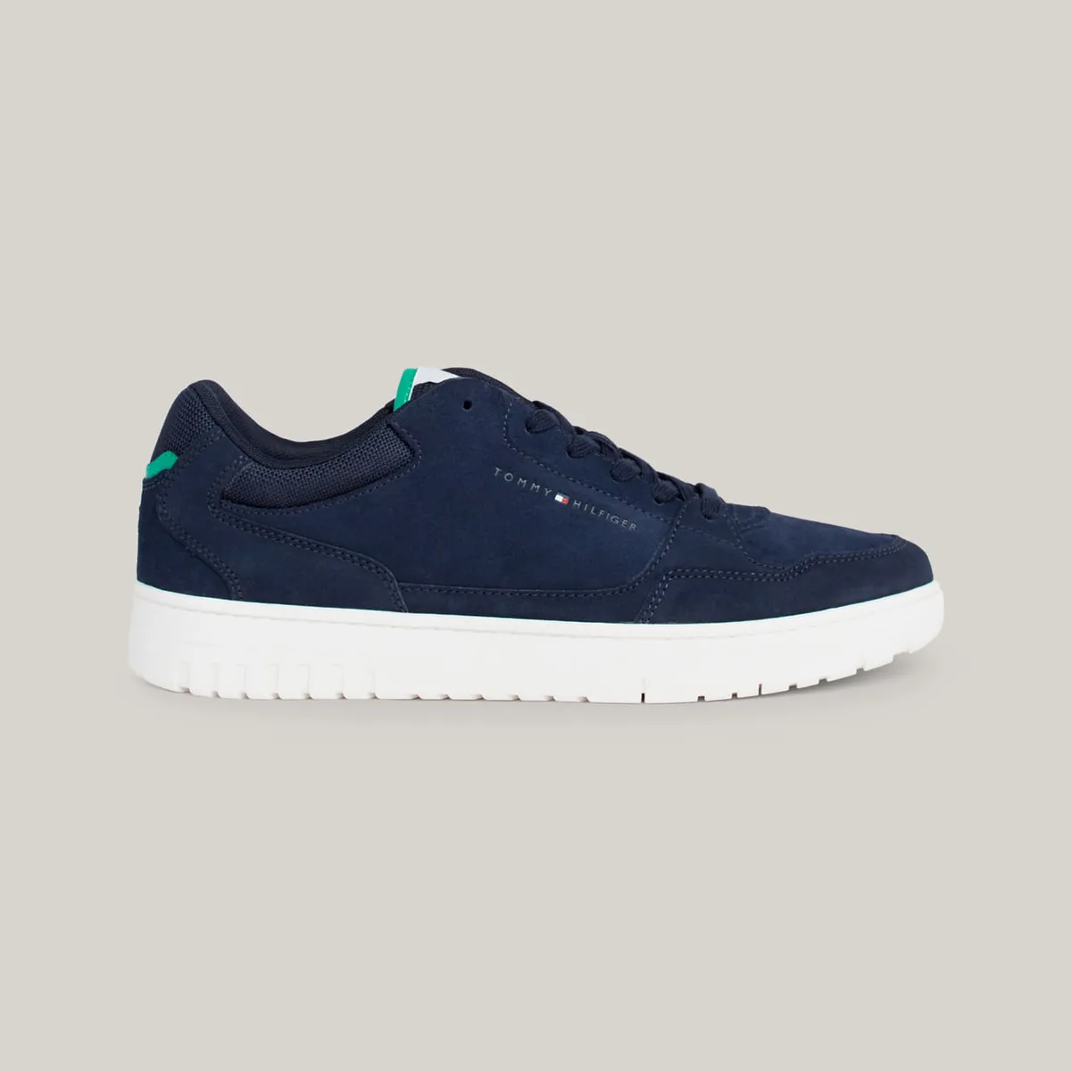 TOMMY HILFIGER - ZAPATILLAS TH BASKET CORE SUEDE MIX