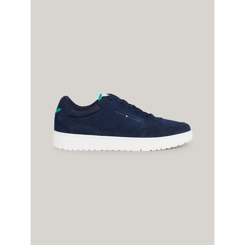 TOMMY HILFIGER - ZAPATILLAS TH BASKET CORE SUEDE MIX