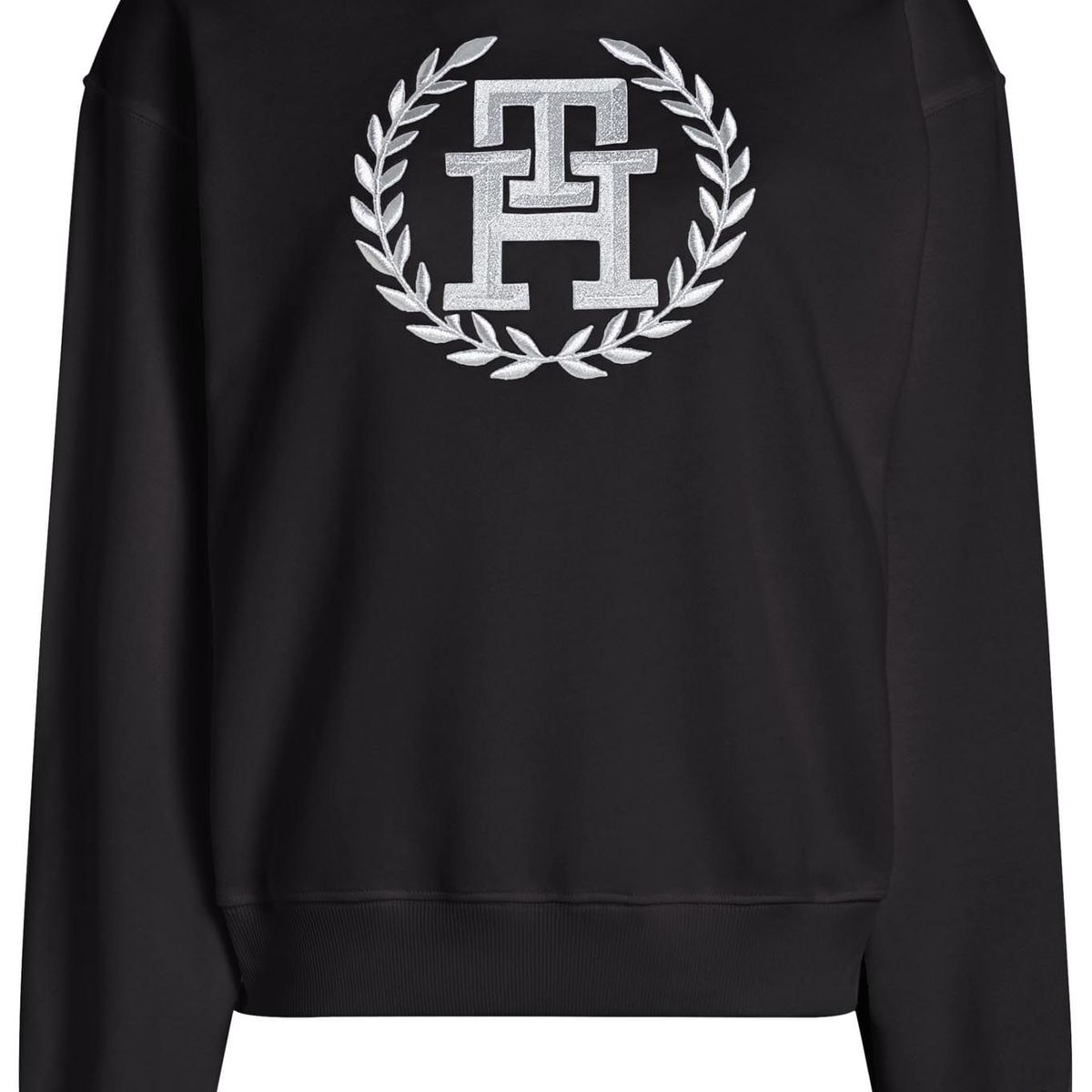 TOMMY HILFIGER - SWEATSHIRT IM REG SLVR LAUREL CNK SWTSHRT TH