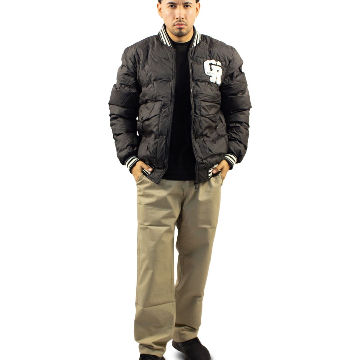 DM DEXMEN - Casaca Dexmen Bordado CR Negro