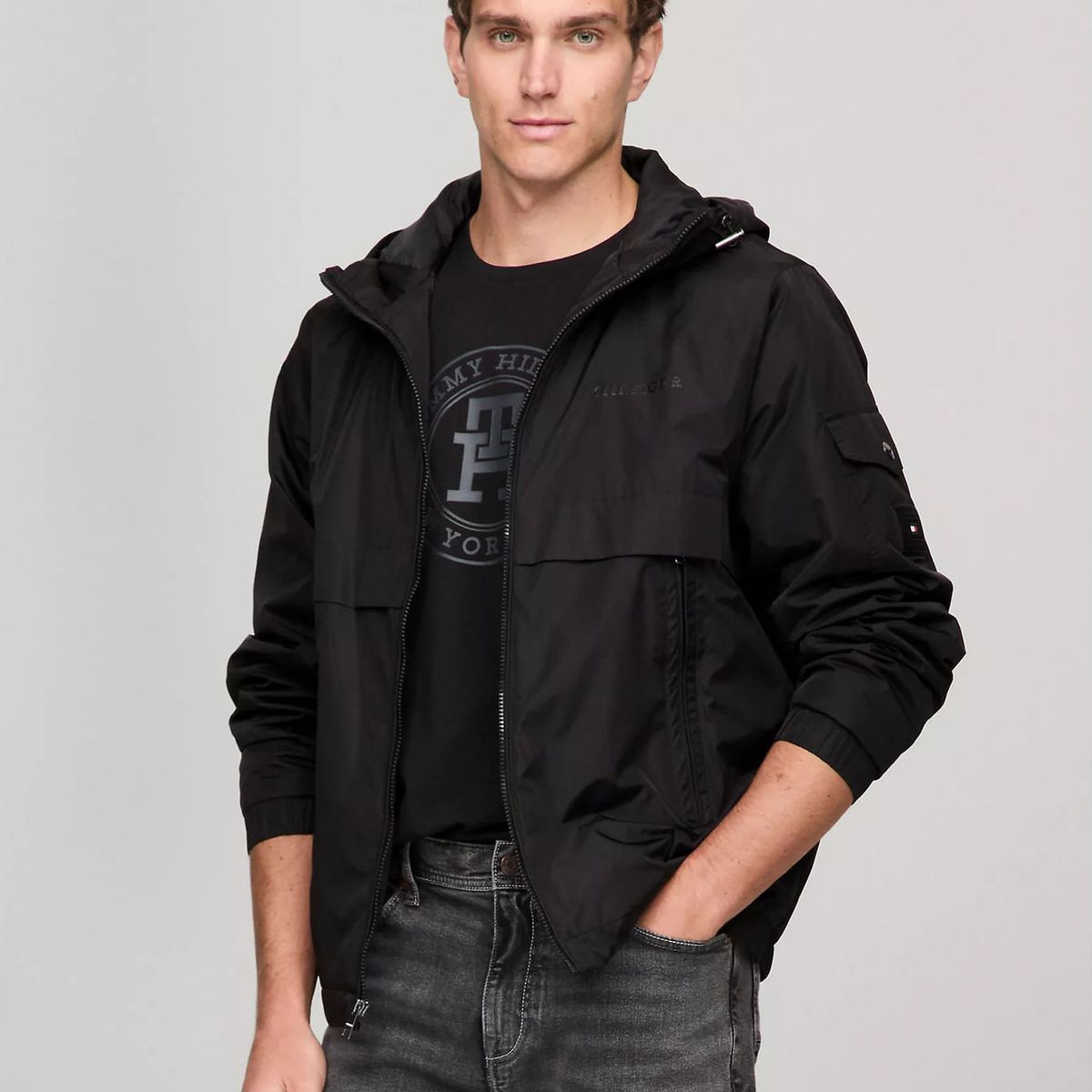 TOMMY HILFIGER - CASACA M RWB REGATTA SAIL HOODED JACK