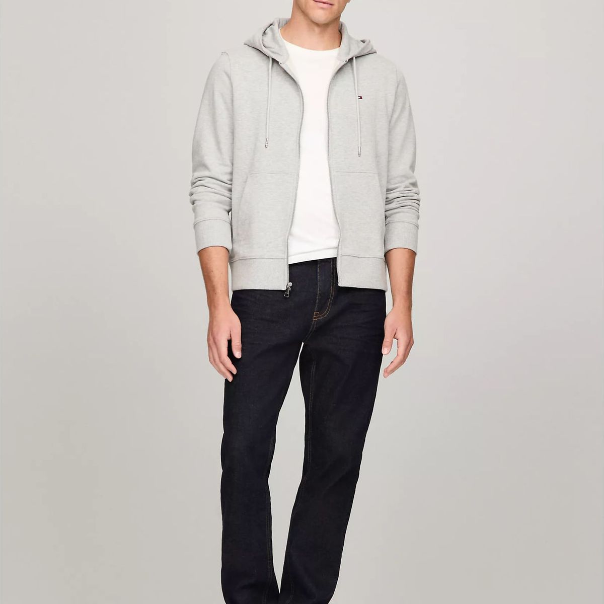 TOMMY HILFIGER - M ESSENTIAL ZIP THROUGH HOODY TH