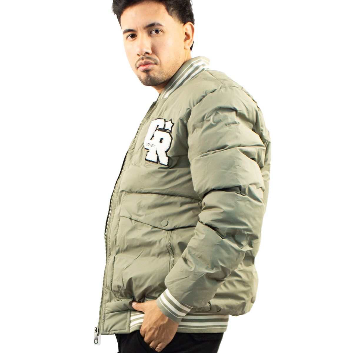 DM DEXMEN - Casaca Dexmen Bordado CR Verde