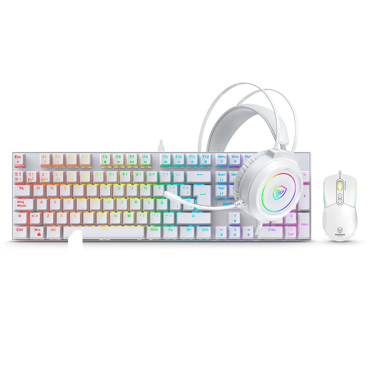 MICRONICS - KIT GAMER MECÁNICO MIRAGE 3W MICRONICS 2003-3W