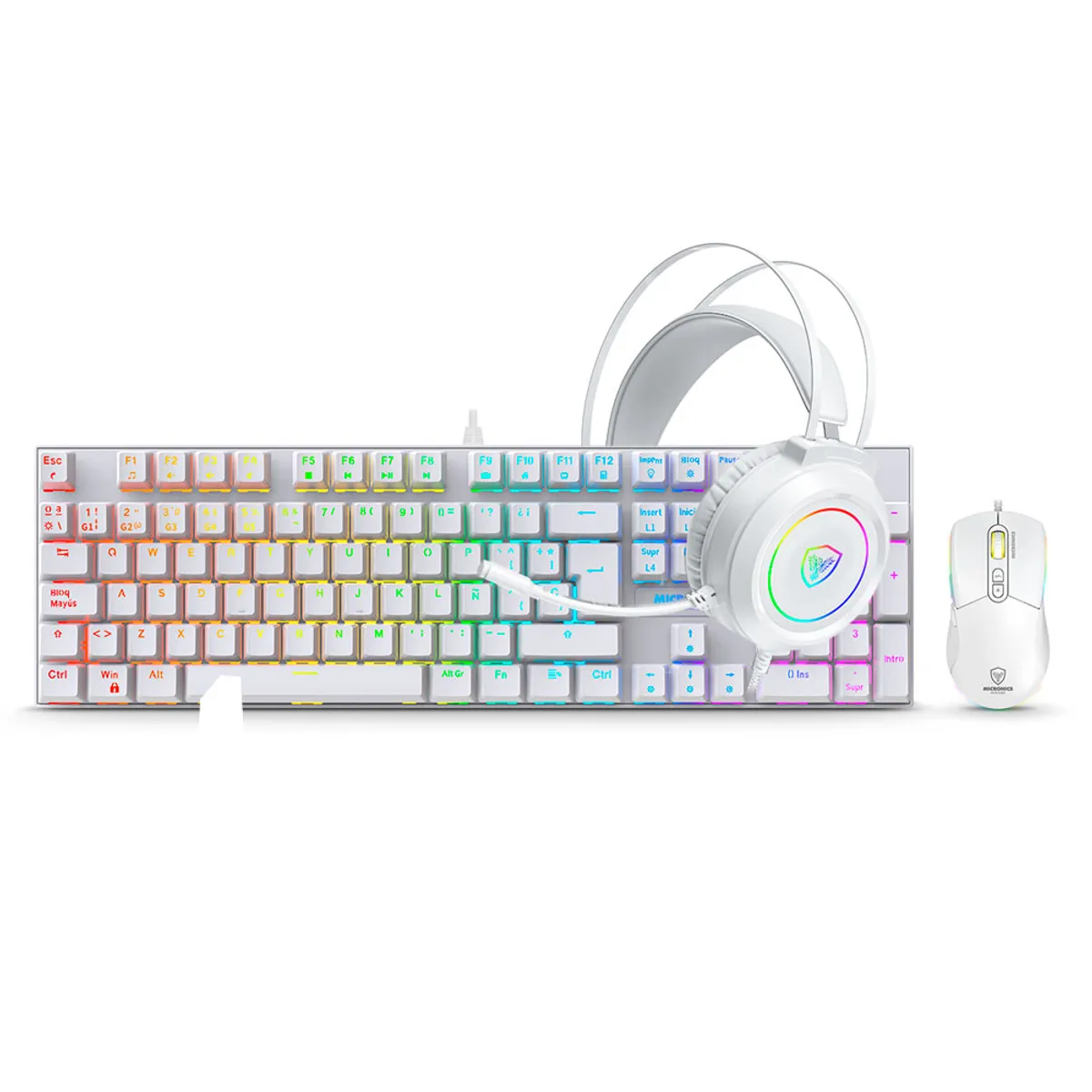 MICRONICS - KIT GAMER MECÁNICO MIRAGE 3W MICRONICS 2003-3W