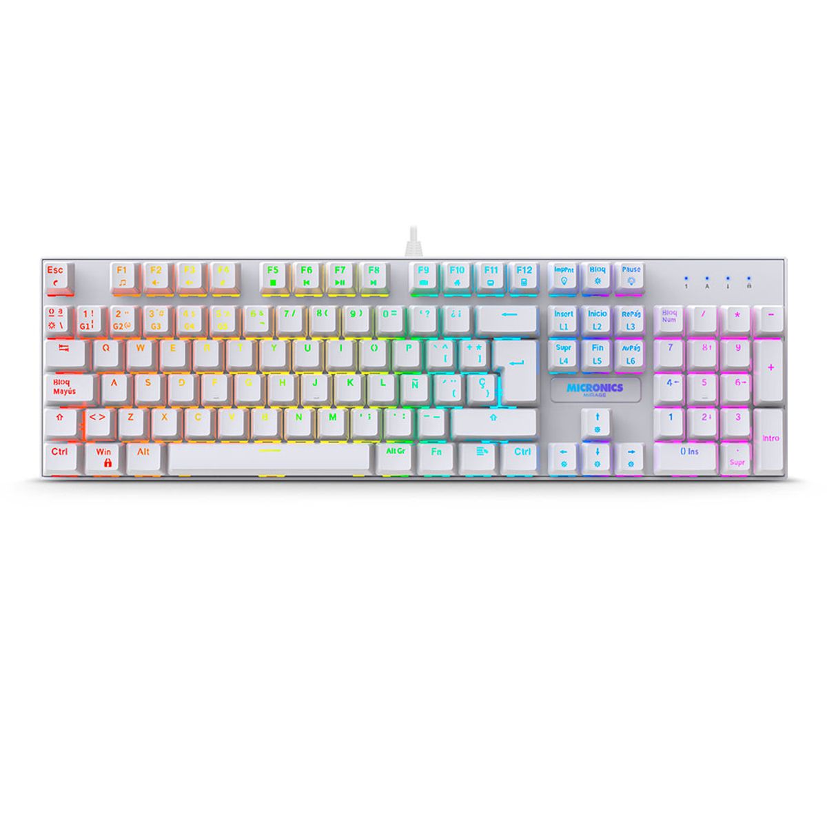 MICRONICS - KIT GAMER MECÁNICO MIRAGE 3W MICRONICS 2003-3W