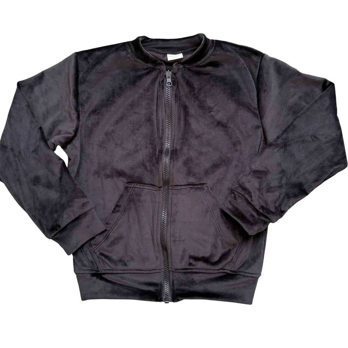 RED CARROT - Polera negra de plush