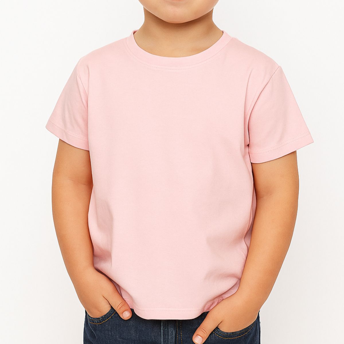 GENERICO - POLO BÁSICO NIÑO - NIÑA CUELLO REDONDO ALGODÓN
