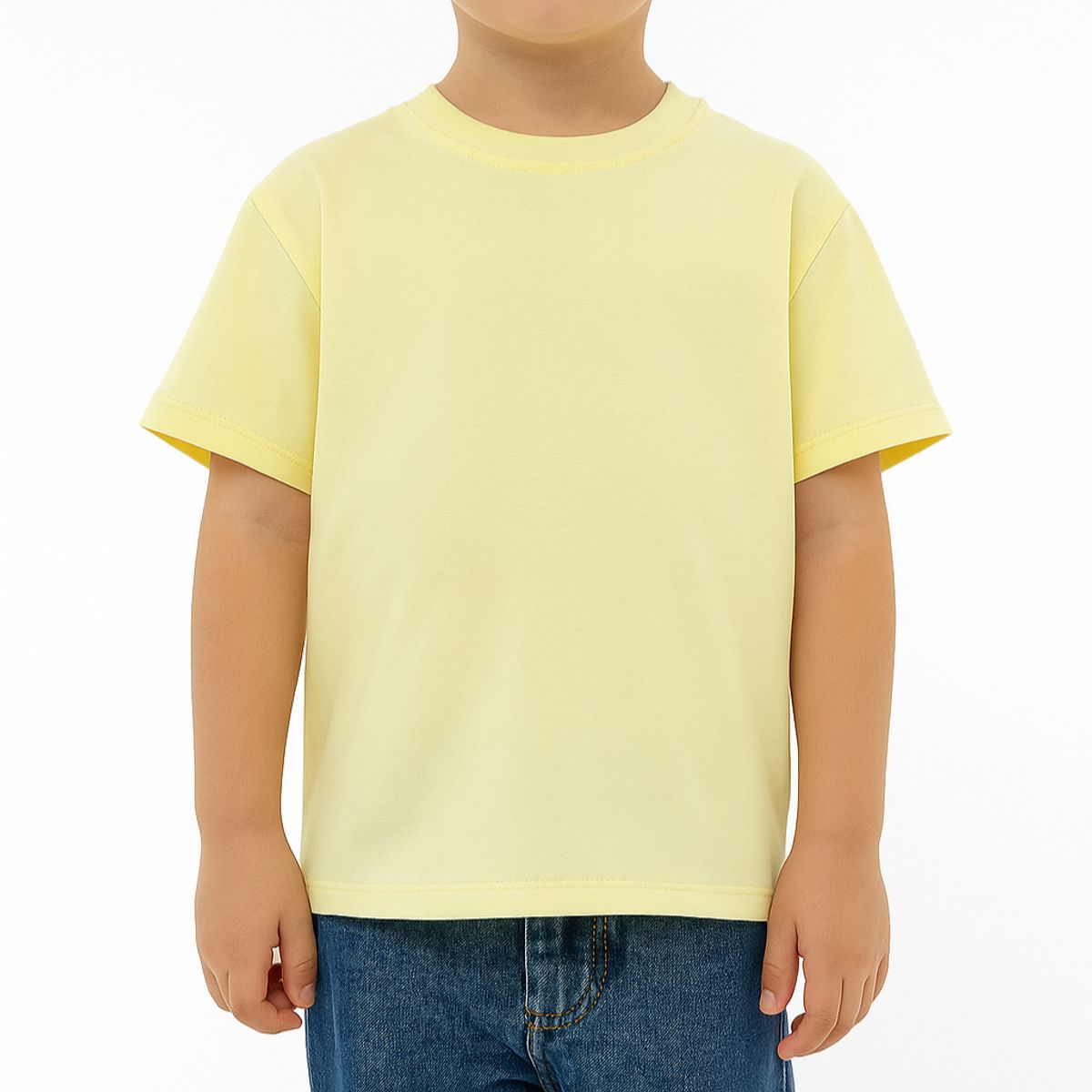 GENERICO - POLO BÁSICO NIÑO - NIÑA CUELLO REDONDO ALGODÓN