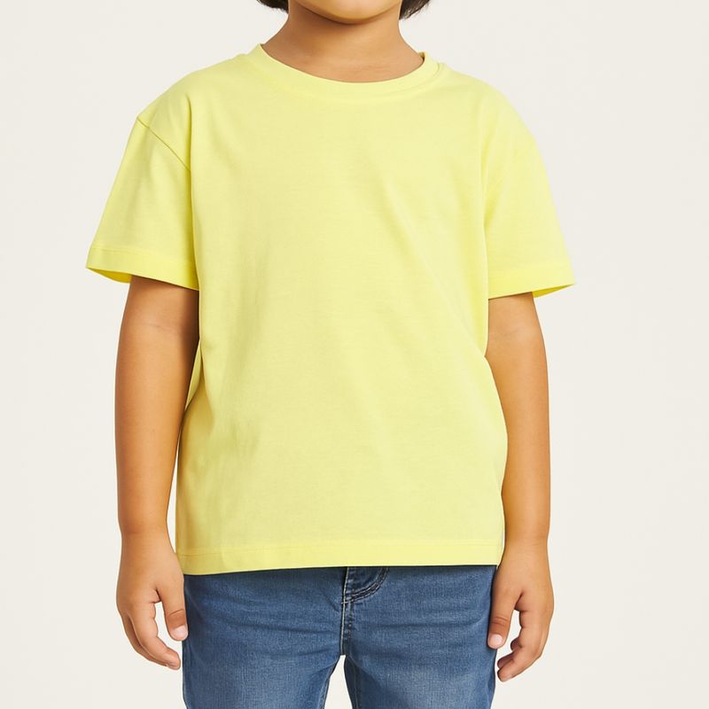 GENERICO - POLO BÁSICO NIÑO - NIÑA CUELLO REDONDO ALGODÓN