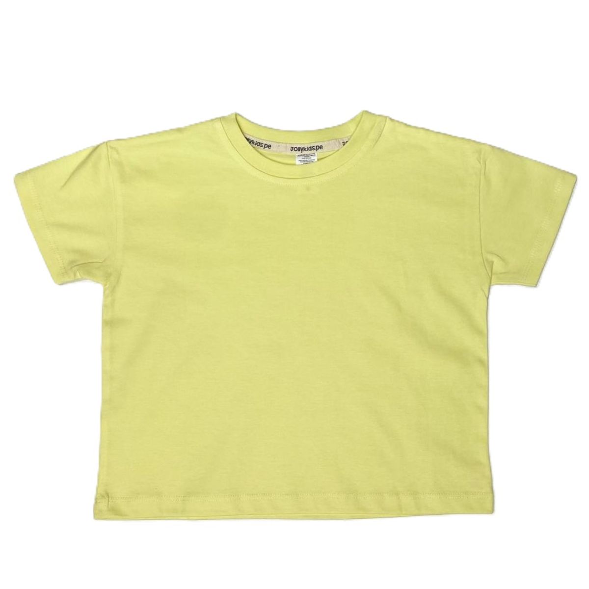 GENERICO - POLO BÁSICO NIÑO - NIÑA CUELLO REDONDO ALGODÓN