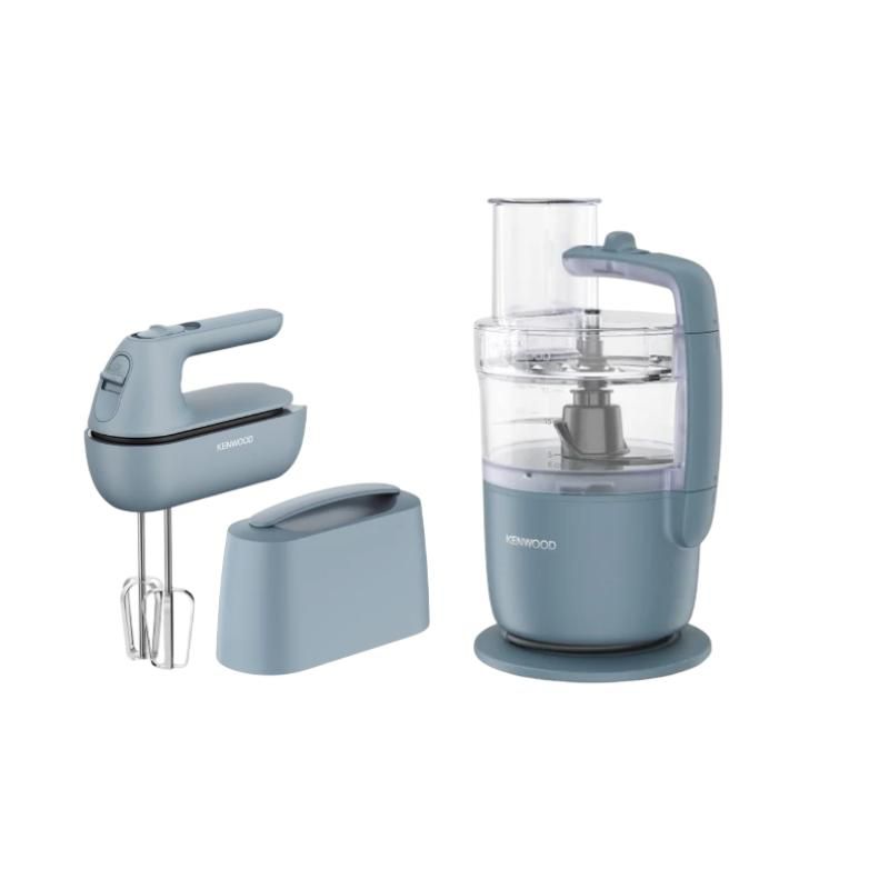KENWOOD - Procesador y Quick Mix Kenwood Go Collection Azul