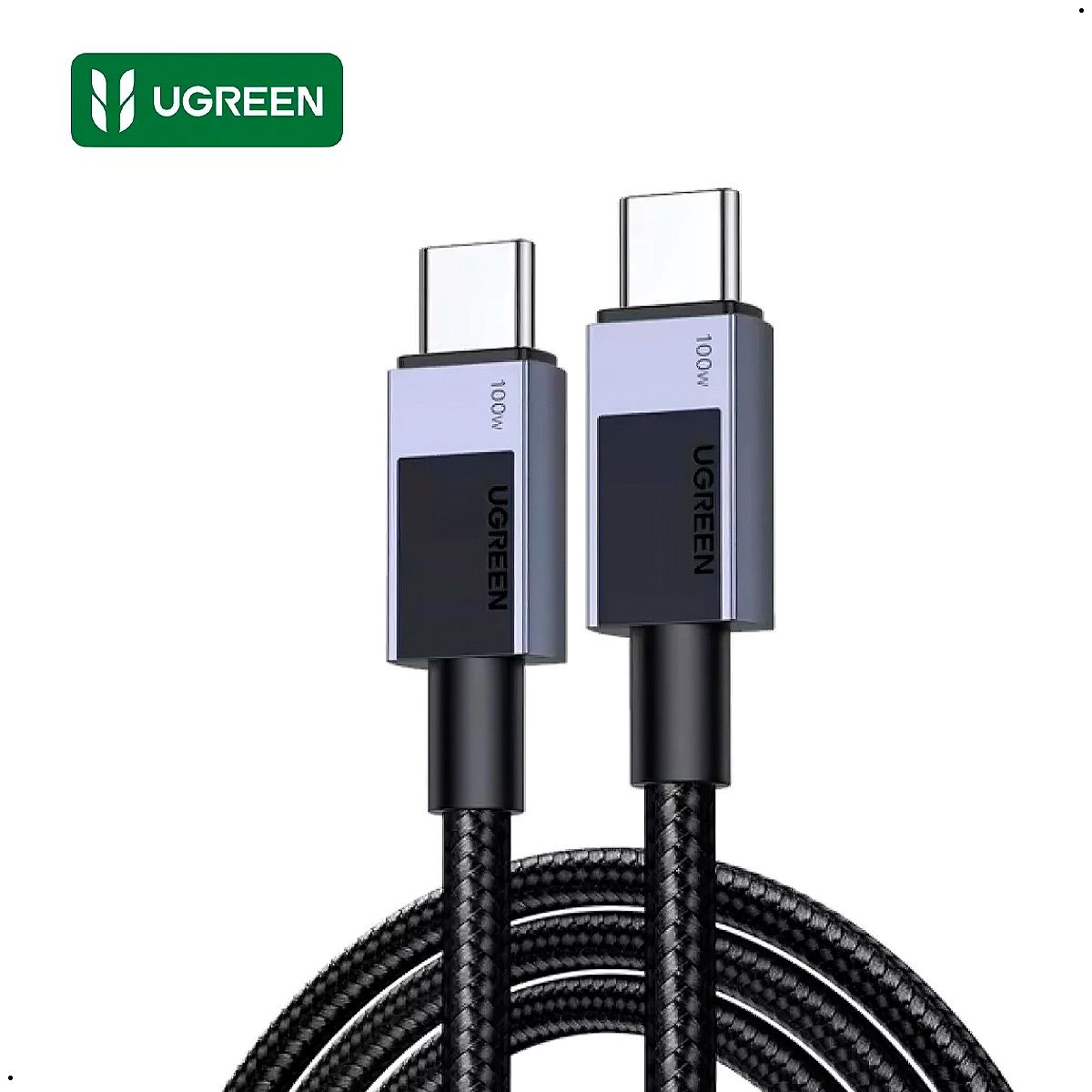 UGREEN - Cable Ugreen 100w Usb Tipo C Nylon Trenzado 1 M