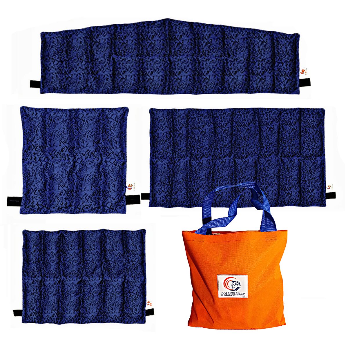 GENERICO - Set De 4 Compresas Terapéuticas De Semillas Aromáticas