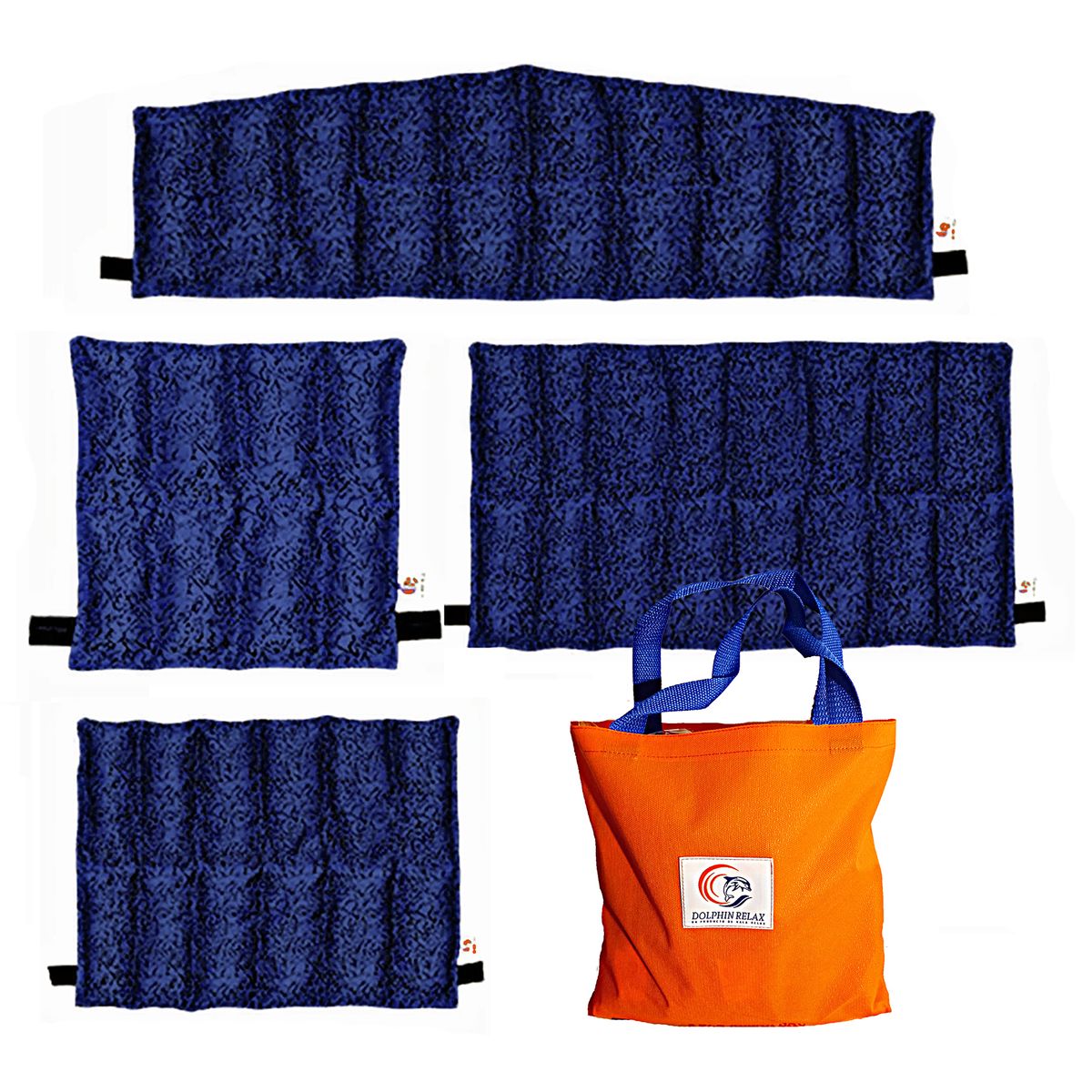 GENERICO - Set De 4 Compresas Terapéuticas De Semillas Aromáticas