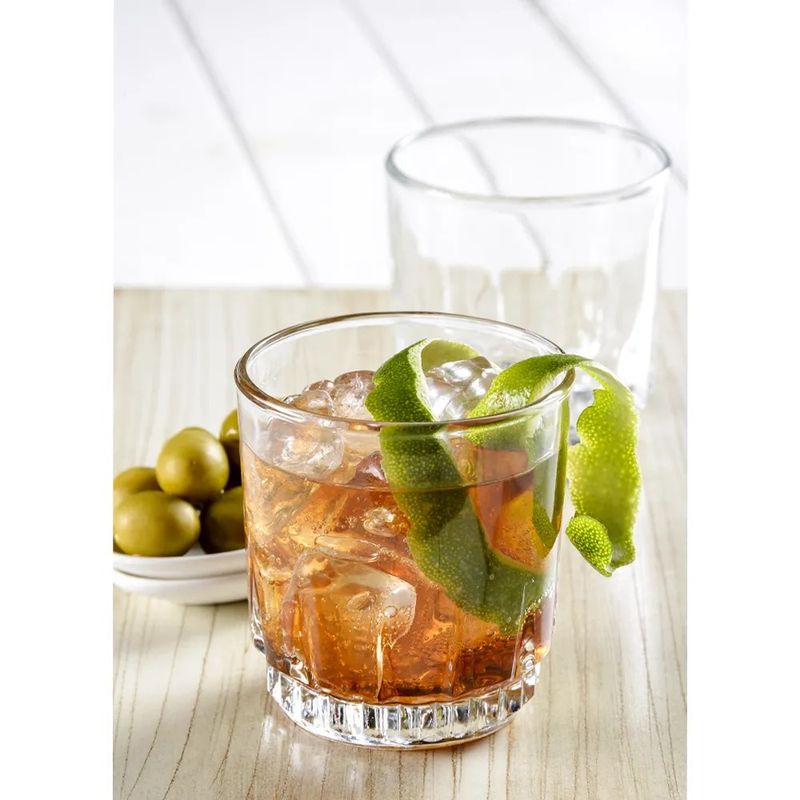 CRISTAR - Vaso Liso Prisma Rocks 11 0269 Cristar (X6-Unid.)