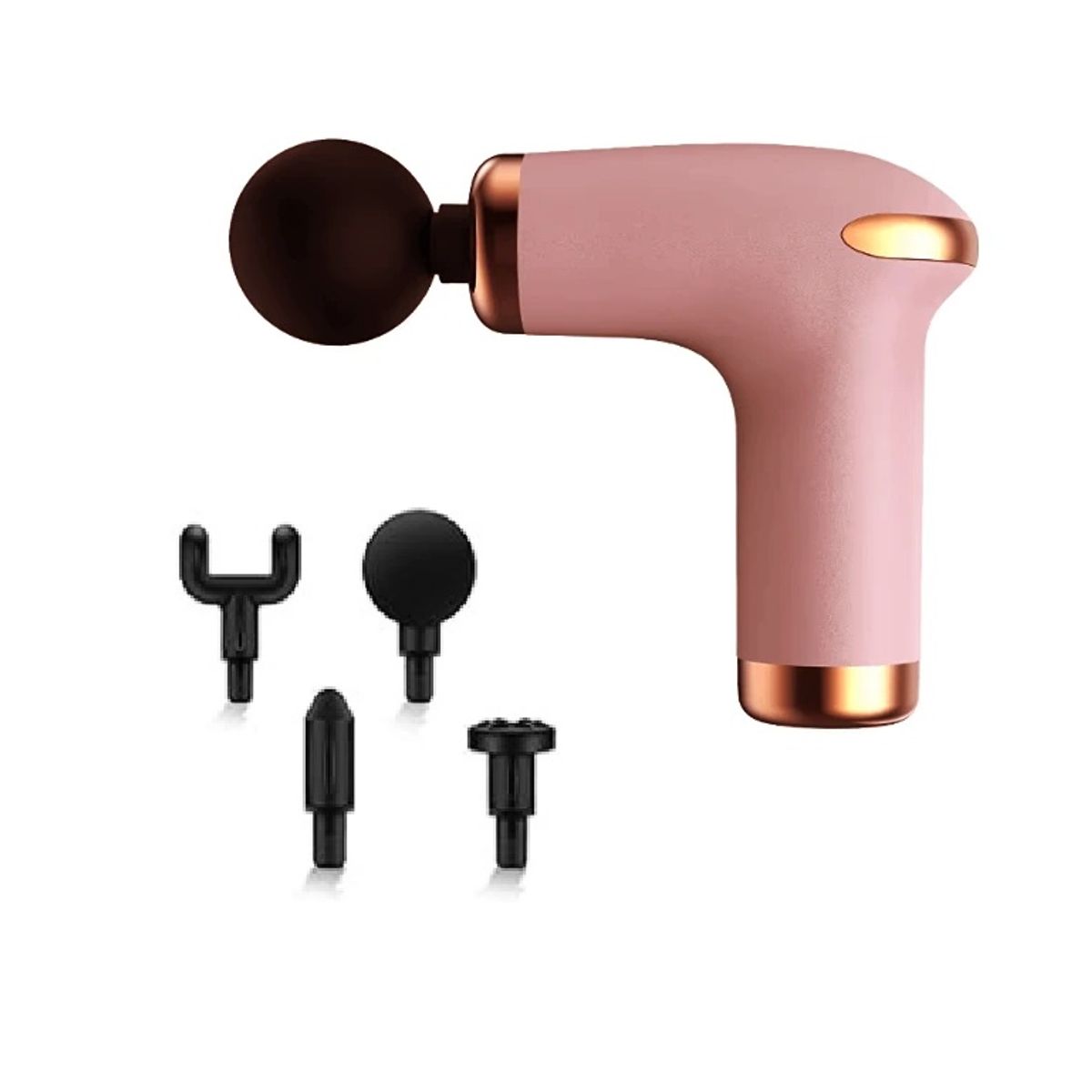 GENERICO - MINI Pistola de Masaje - Masajeador Muscular BX-760 ROSADO