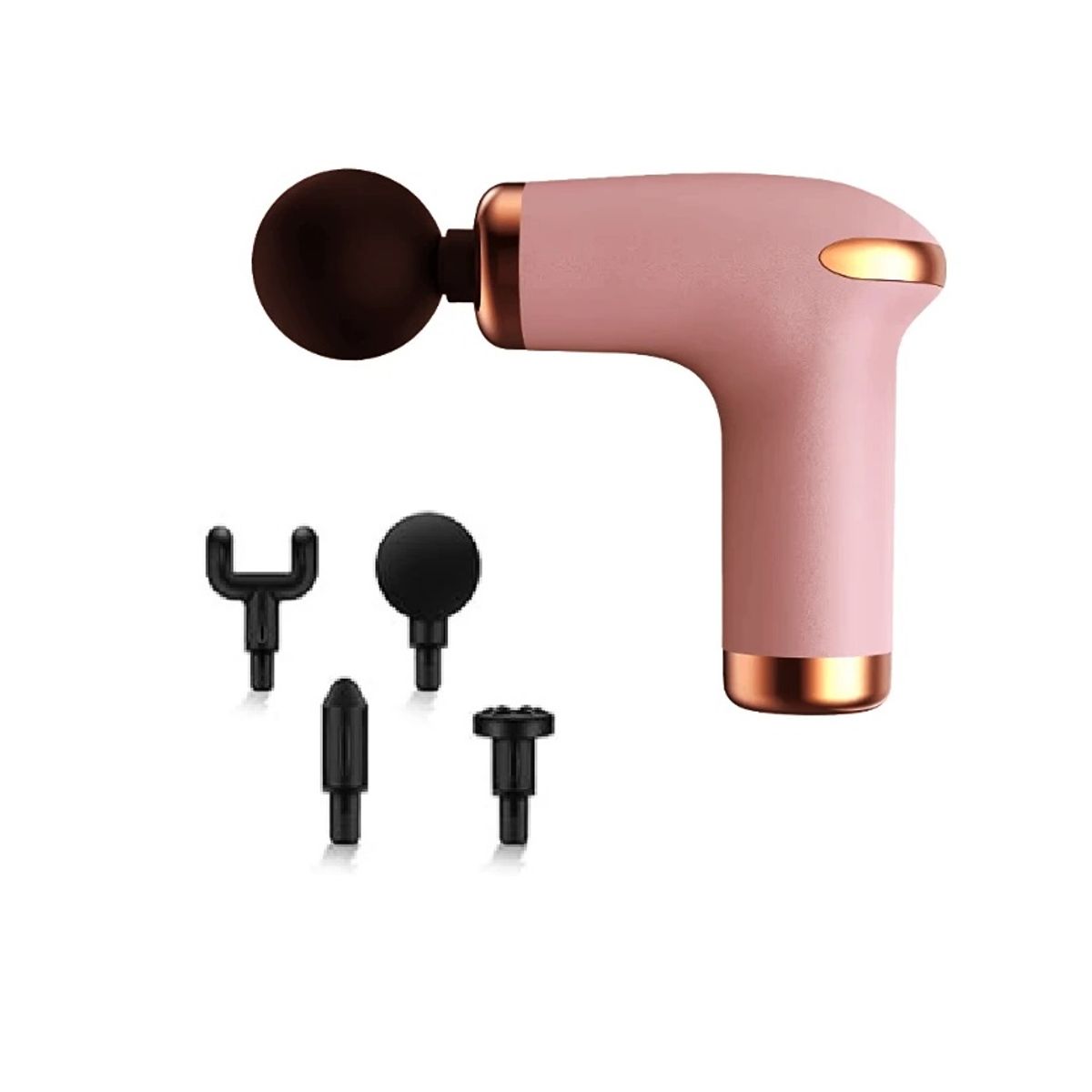 GENERICO - MINI Pistola de Masaje - Masajeador Muscular BX-760 ROSADO