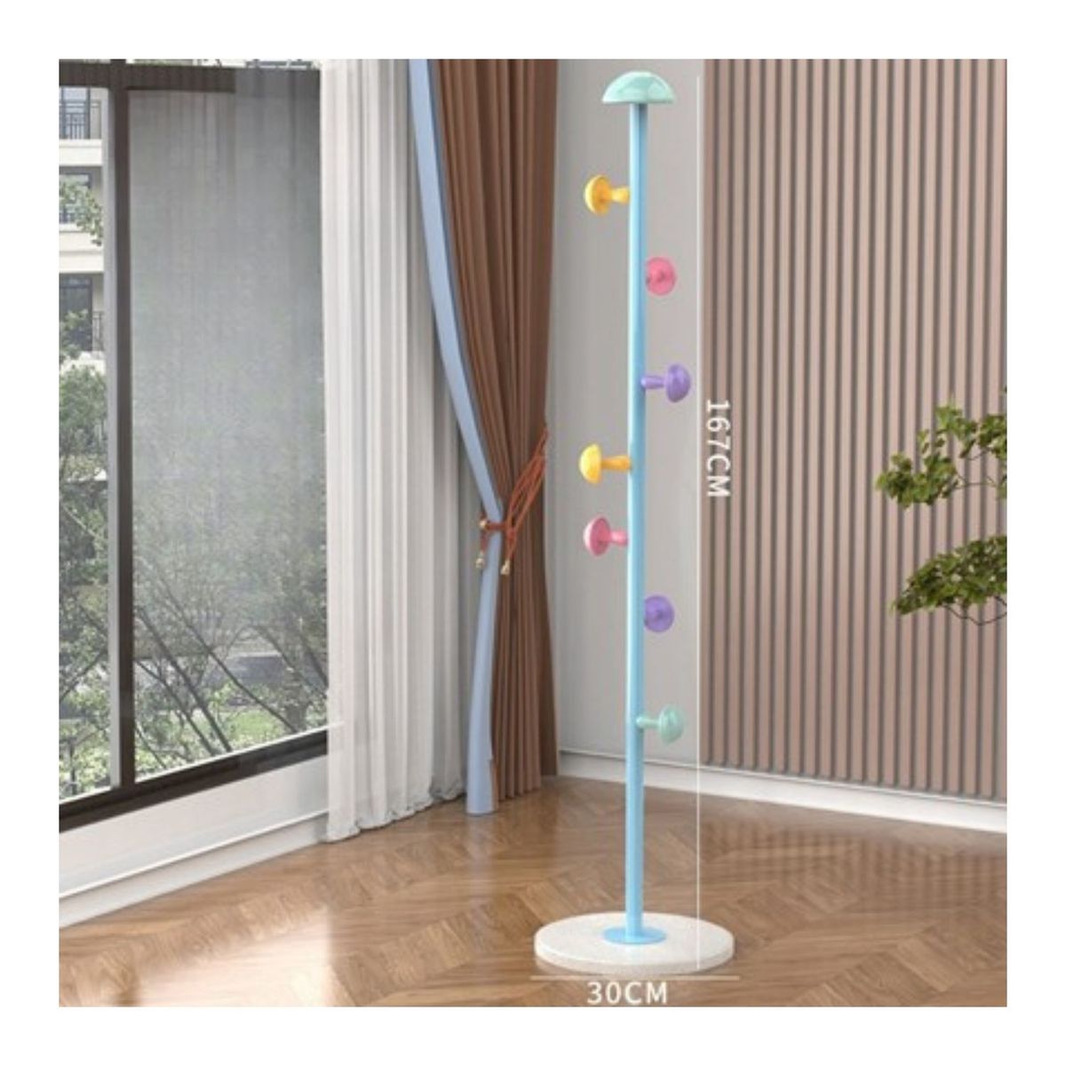 GENERICO - Perchero Infantil Magico Celestito