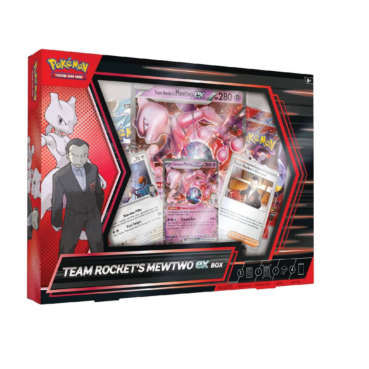 POKEMON - Pokemon TCG  Destind Rivals Team Rocket’s Mewtwo Español