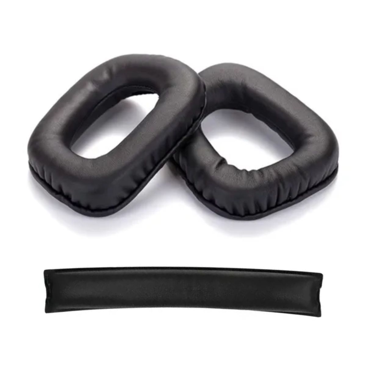 GENERICO - Almohadilla y Cojín de vincha para audífono  LOGITECH G332 G432 Negro