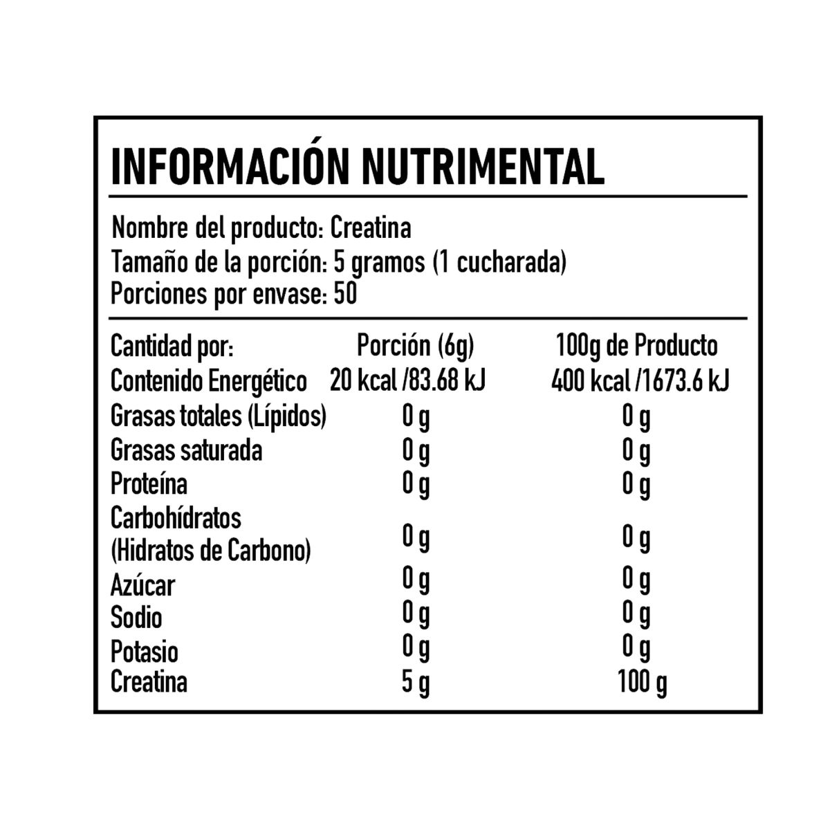 ADN - CREATINA ADN DE 250gr CON STRAPS - CREATINA MONOHIDRATADA
