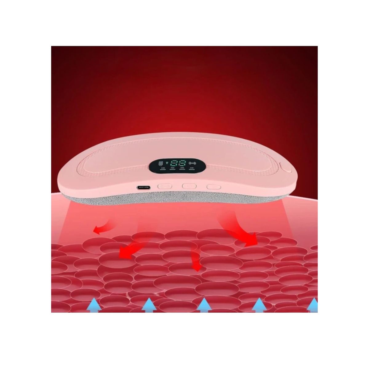 OEM - Cinturón Masajeador Térmico de Dolores y Cólicos  Menstruales  Digital