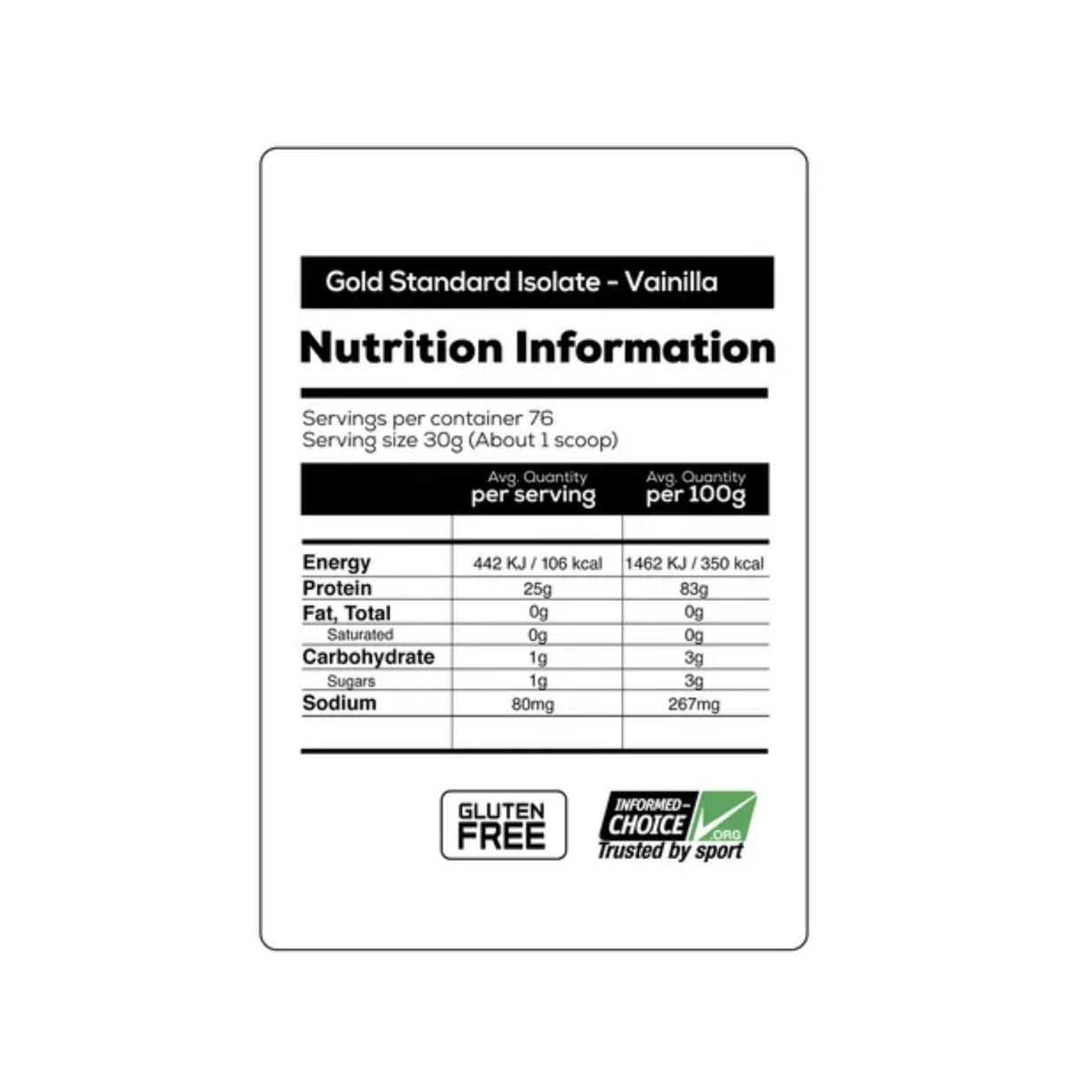 Optimum Nutrition - GOLD STANDARD ISOLATE DE 5LB CHOCOLATE BLISS -  ISOLATADA HIDROLIZADA