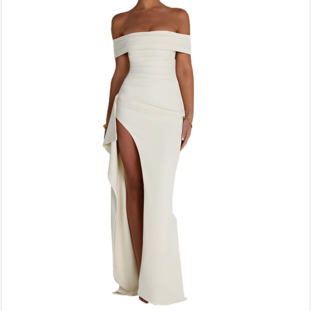 GIOIO - Vestido de gala MujerBlanco