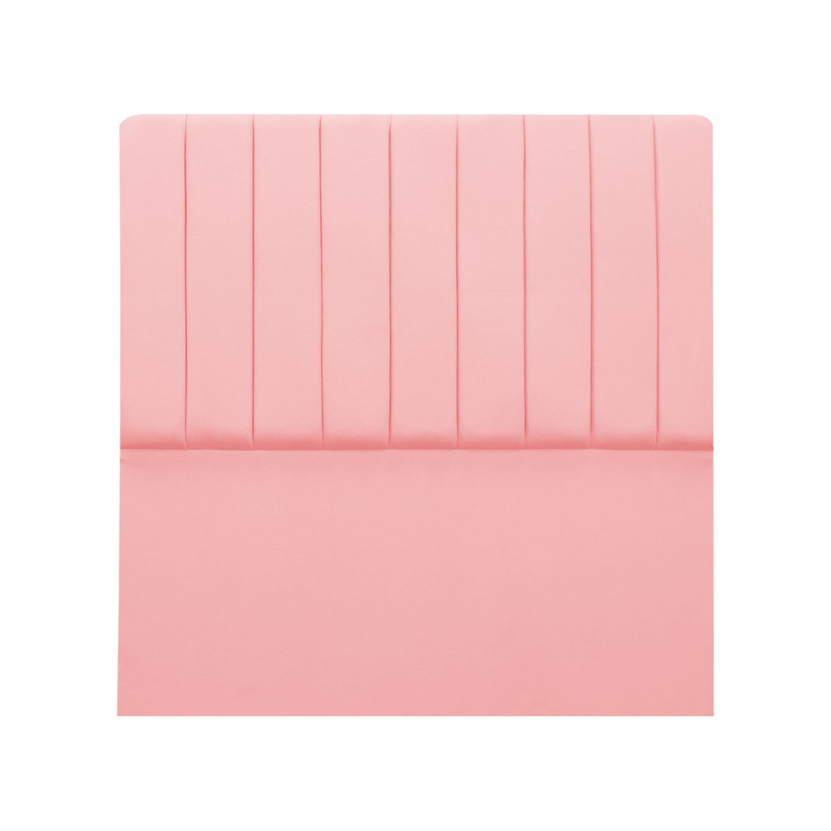 MUEBLES MACRUMO - Combo Cama tapizada Calisia Rosado - 2 Plz + colchón semiortopédico