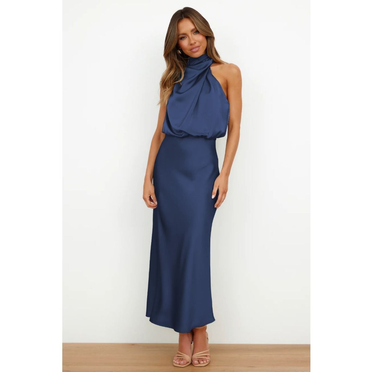 GIOIO - Vestido de gala MujerAzul