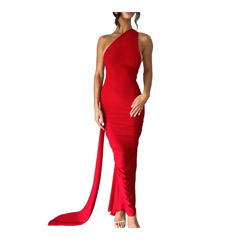 GIOIO - Vestido de gala MujerRojo