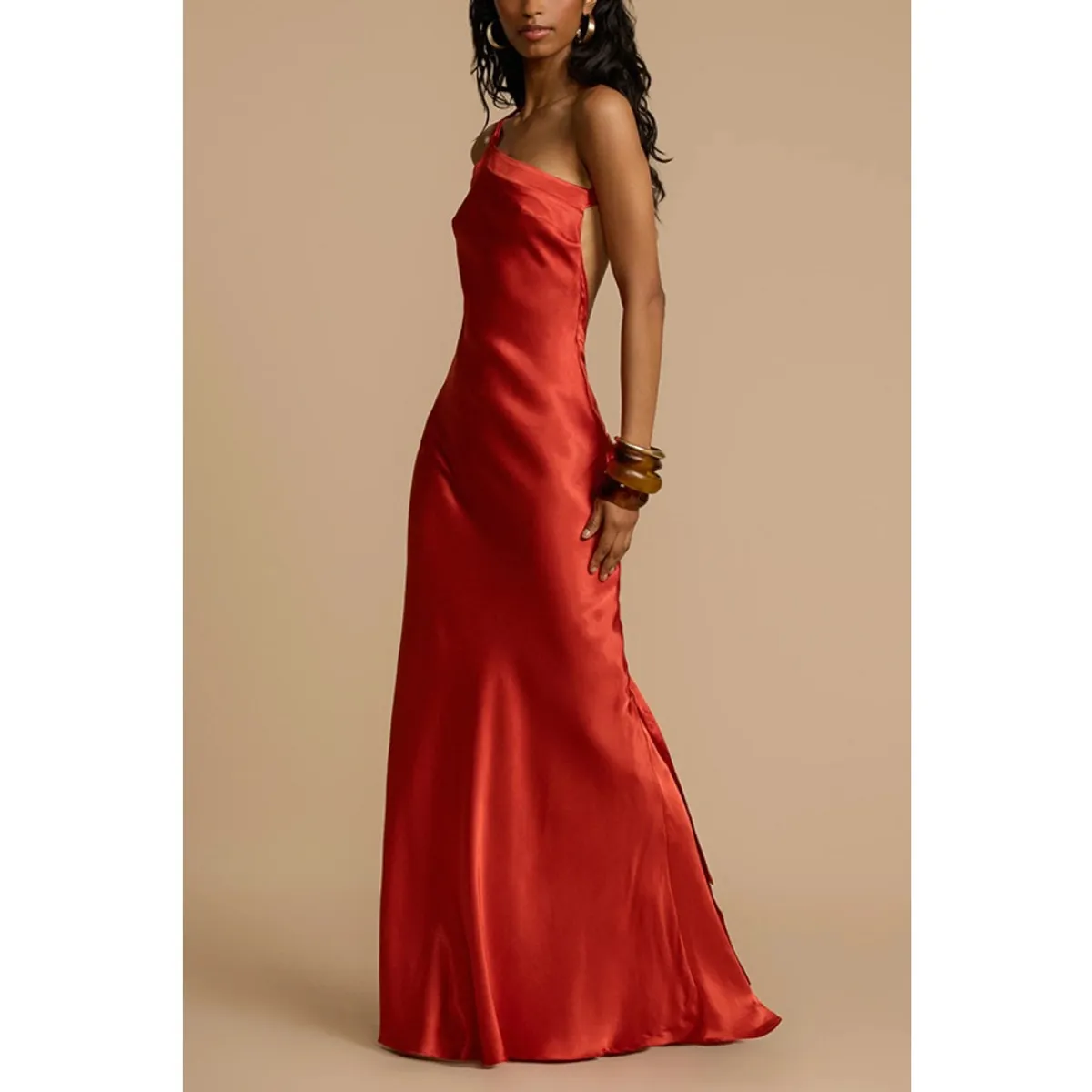 GIOIO - Vestido de gala Mujer​Rojo