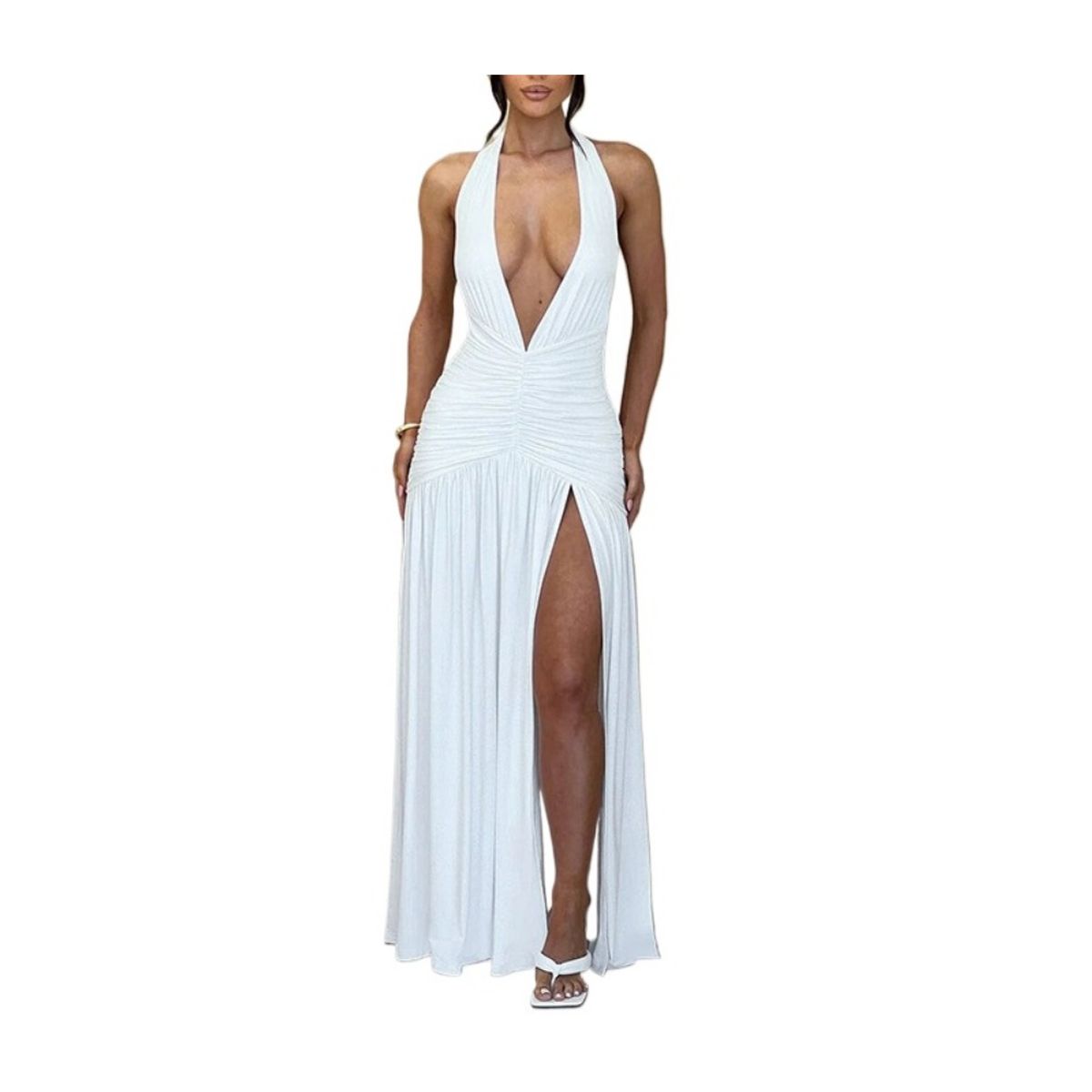 GIOIO - Vestido de gala MujerBlanco