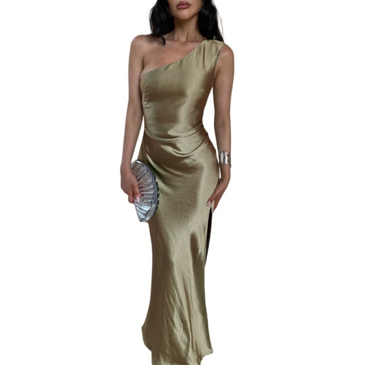 GIOIO - Vestido de gala MujerVerde