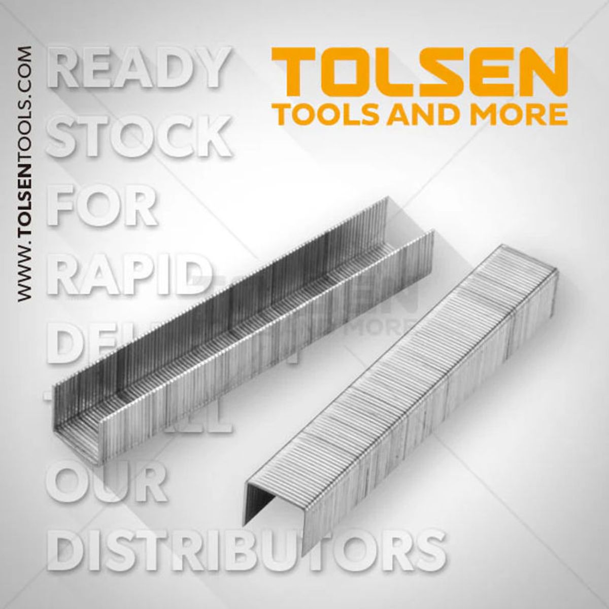TOLSEN - GRAPAS 1000PCS 076MM TOLSEN - 43023