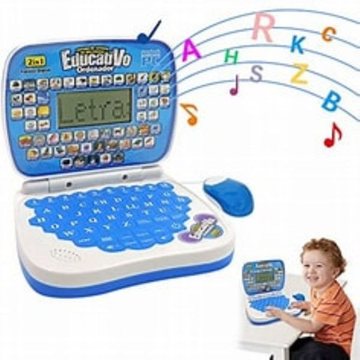 GENERICO - Mini Laptop Educativo con Mouse para Niño