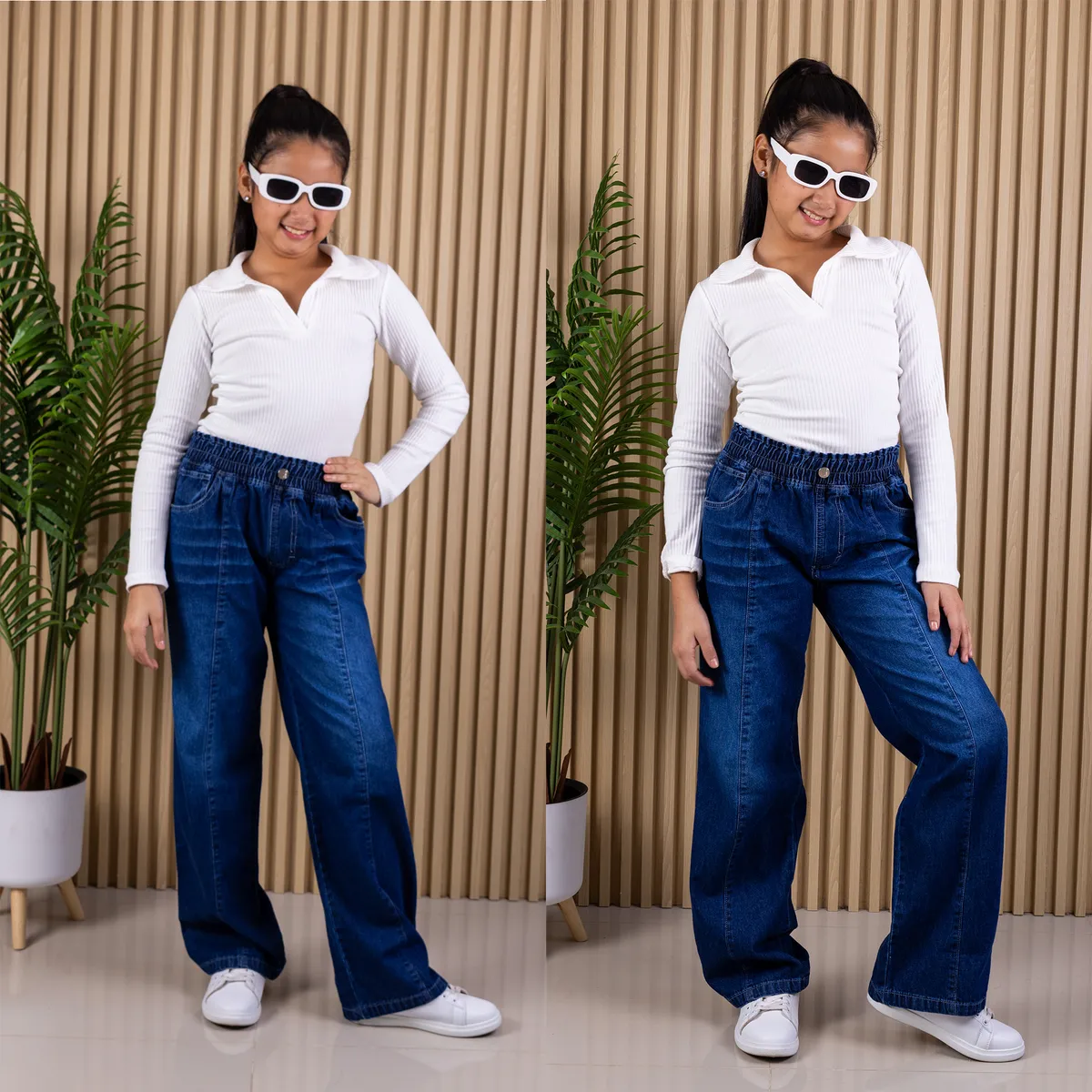 DANUS - PANTALONELASTICADOmonDEMIN niña danus