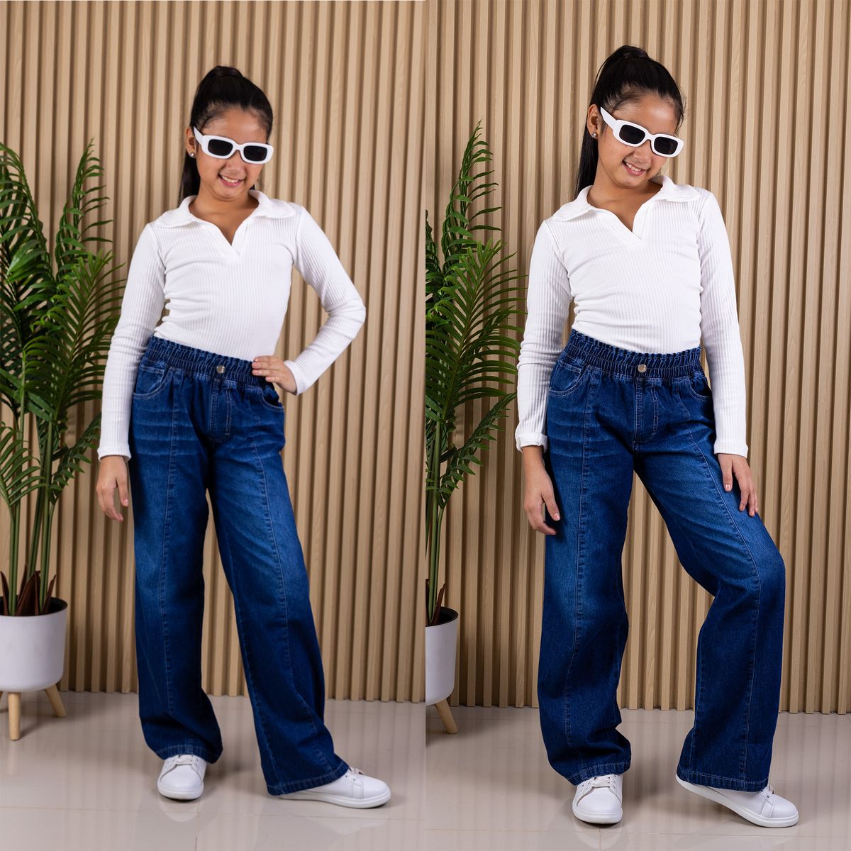 DANUS - PANTALONELASTICADOmonDEMIN niña danus