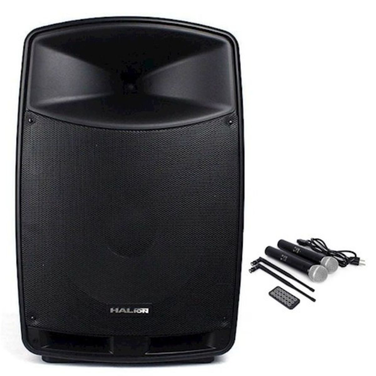 HALION - Combo Parlante Halion PHA-15F 3000W + Soporte 18M Full Fiesta