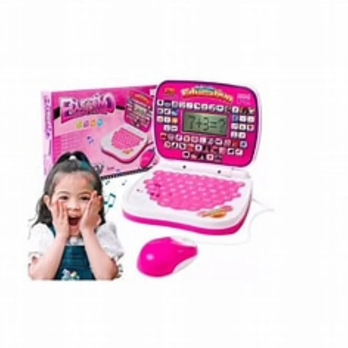 GENERICO - Mini Laptop Educativo con Mouse para Niña