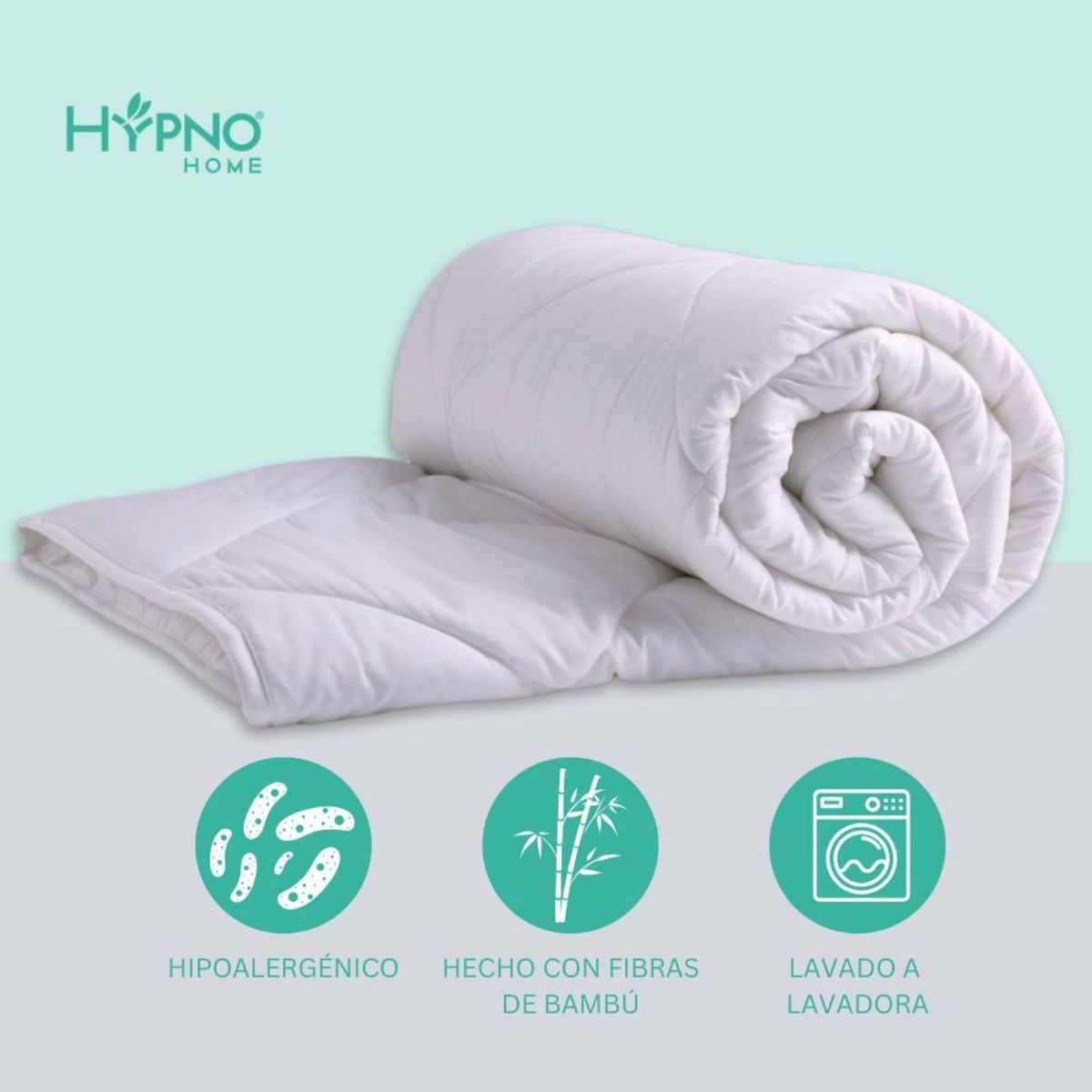 HYPNO HOME - Edredón Hipoalergénico Hypno Hecho De bambú
