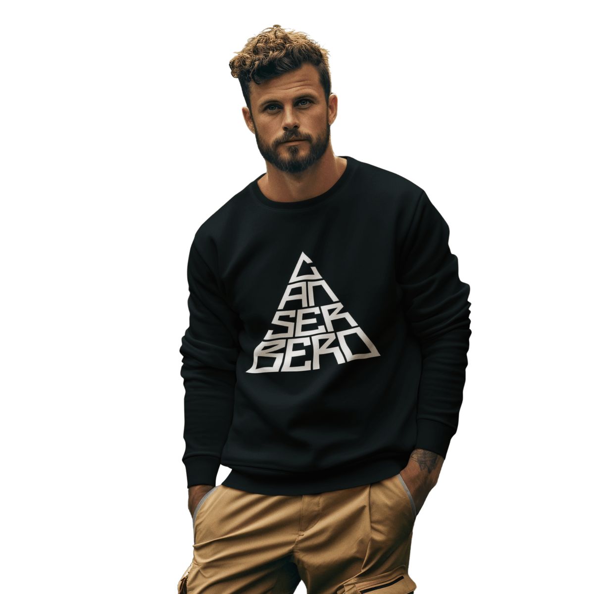 GENERICO - POLERA SIN CAPUCHA HOMBRE - LO QUE NO NECESITAS